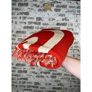 Coca Cola | vintage cotton blanket as is